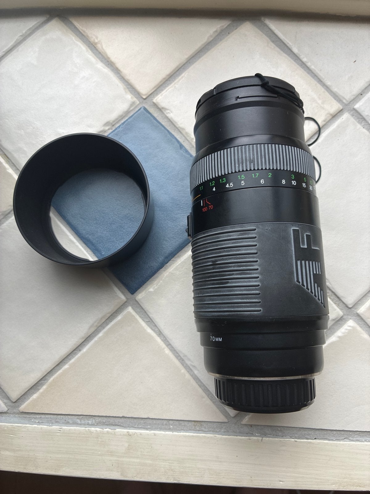 Cosina AF 70-210mm f/2.8-4 MC Macro lens voor Canon EF, Overige merken, Gebruikt, Autofocus, Canon EF