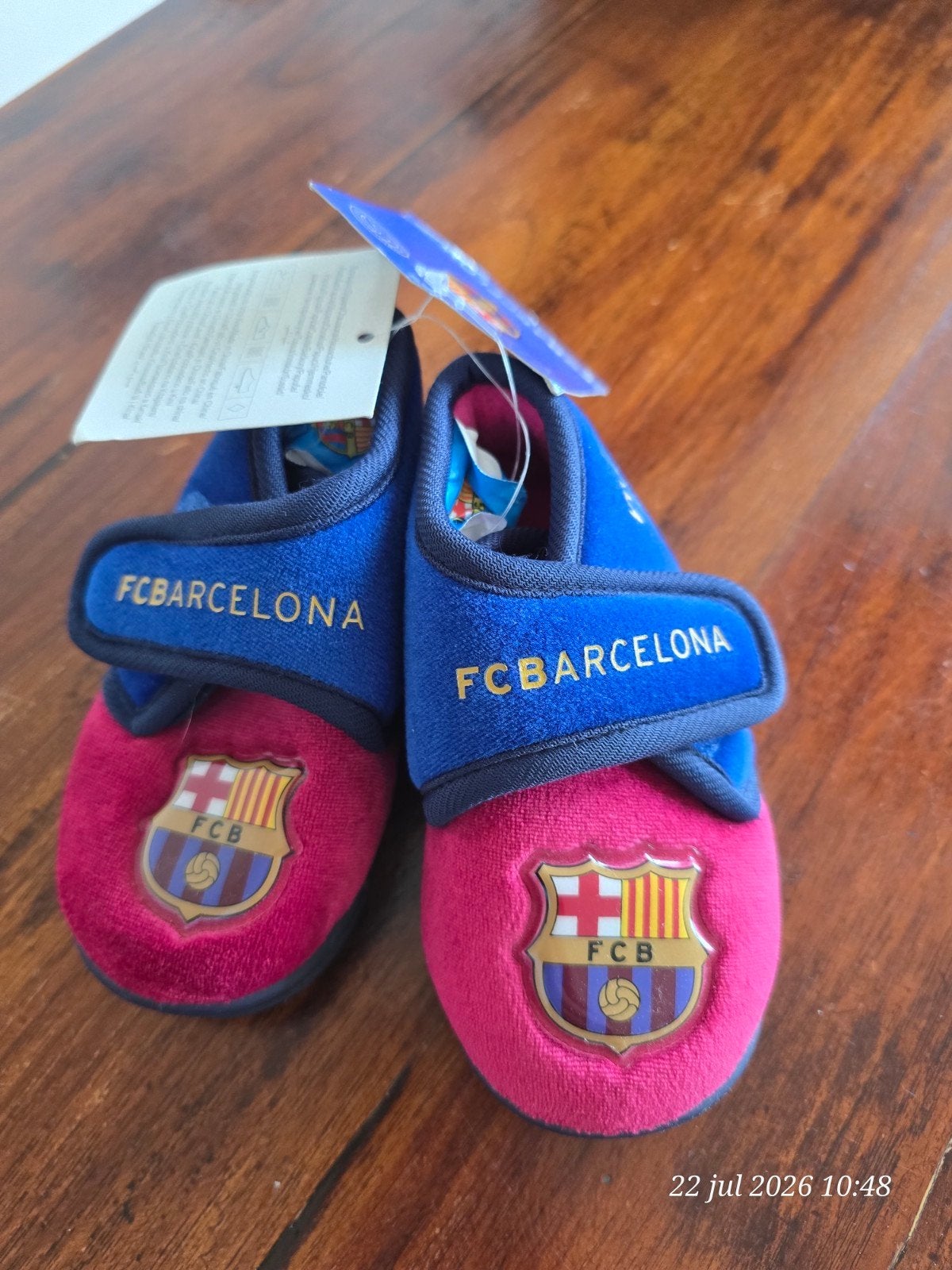 FC Barcelona Slofjes - Nieuw met label, FC Barcelona, Jongen of Meisje, Overige typen, Nieuw