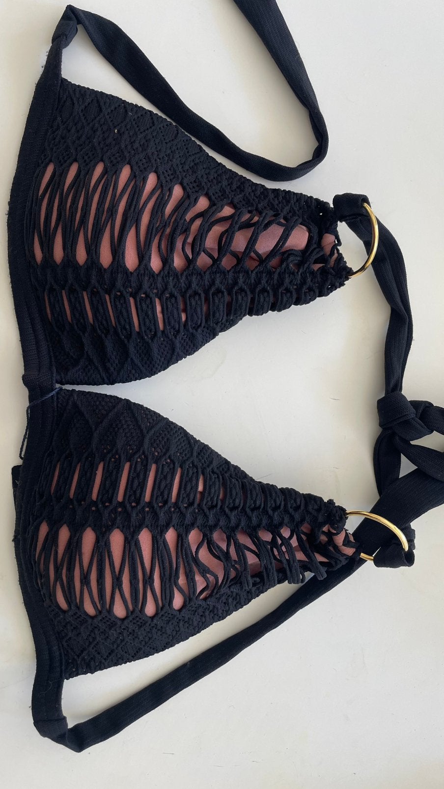 Te koop: nieuwe bikini, zwart, Crool, 36B, Ophalen of Verzenden, Zo goed als nieuw, Zwart, Bikini