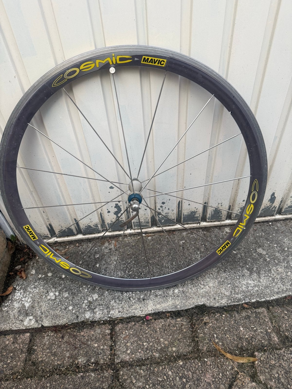 Mavic Cosmic race voorwiel - Gebruikt, Fietsen en Brommers, Wiel, Gebruikt, Ophalen of Verzenden, Aluminium