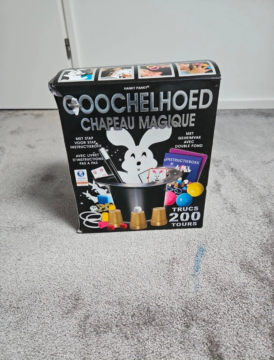 Goocheldoos, Ophalen, Gebruikt