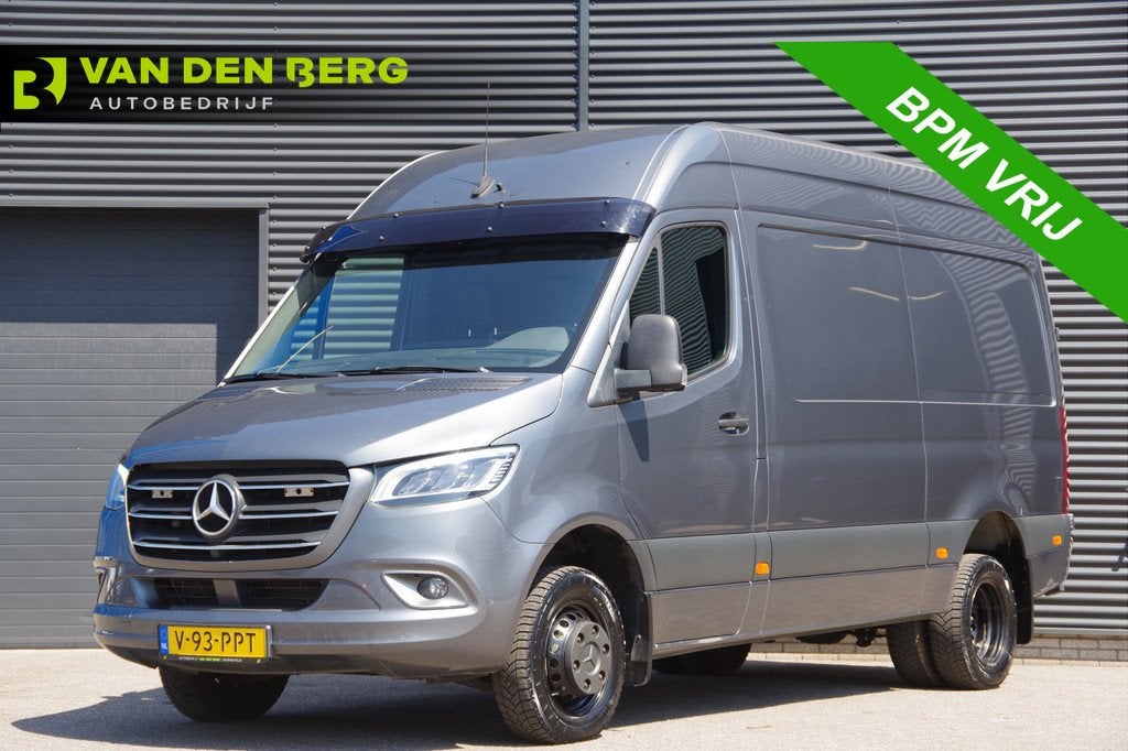 Mercedes-Benz Sprinter 519 3.0 CDI V6 L2H2 AUT. N1! DUBBELLU, Auto's, Bestelauto's, Automaat, Achterwielaandrijving, Gebruikt