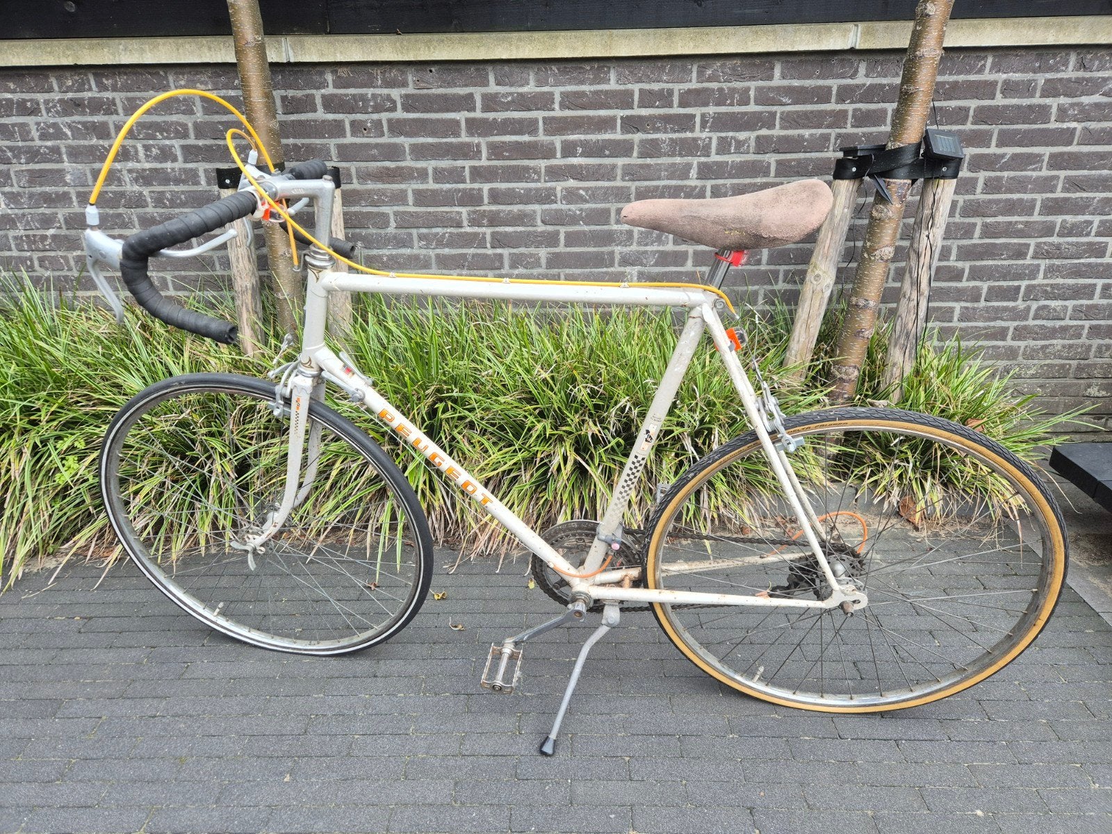 Oude Peugeot racefiets - Opknapper, Ophalen