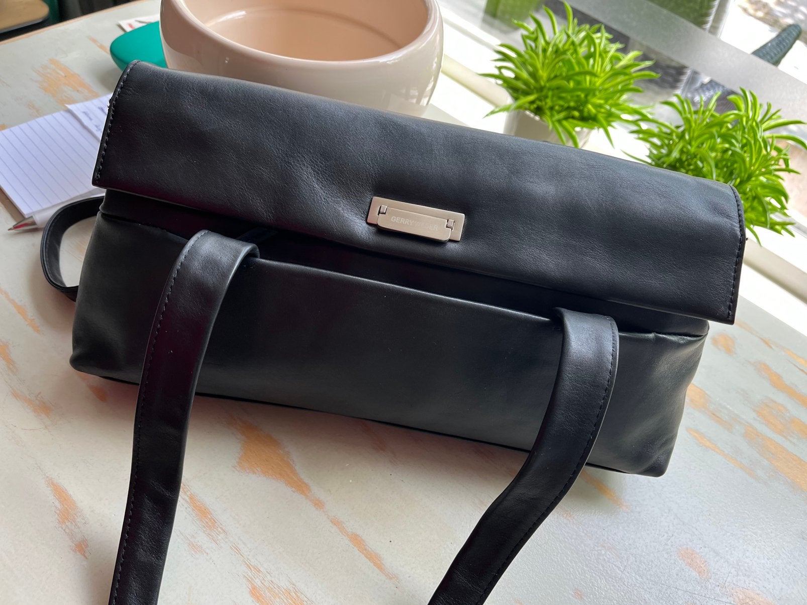 Handtas Gery Weber € 5,-, Ophalen, Nieuw, Zwart, Handtas