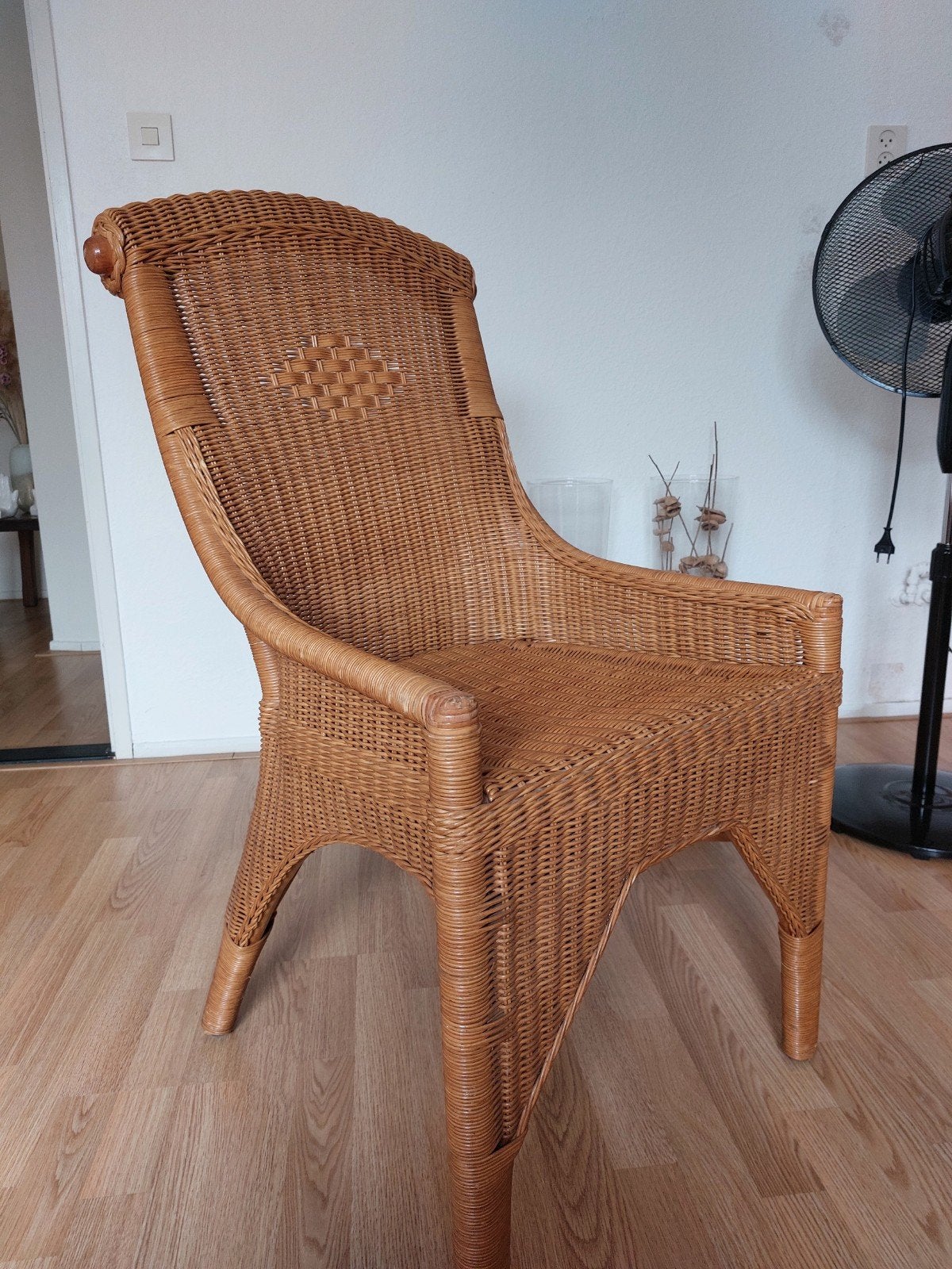 Rotan stoelen, Ophalen, Gebruikt, Bruin