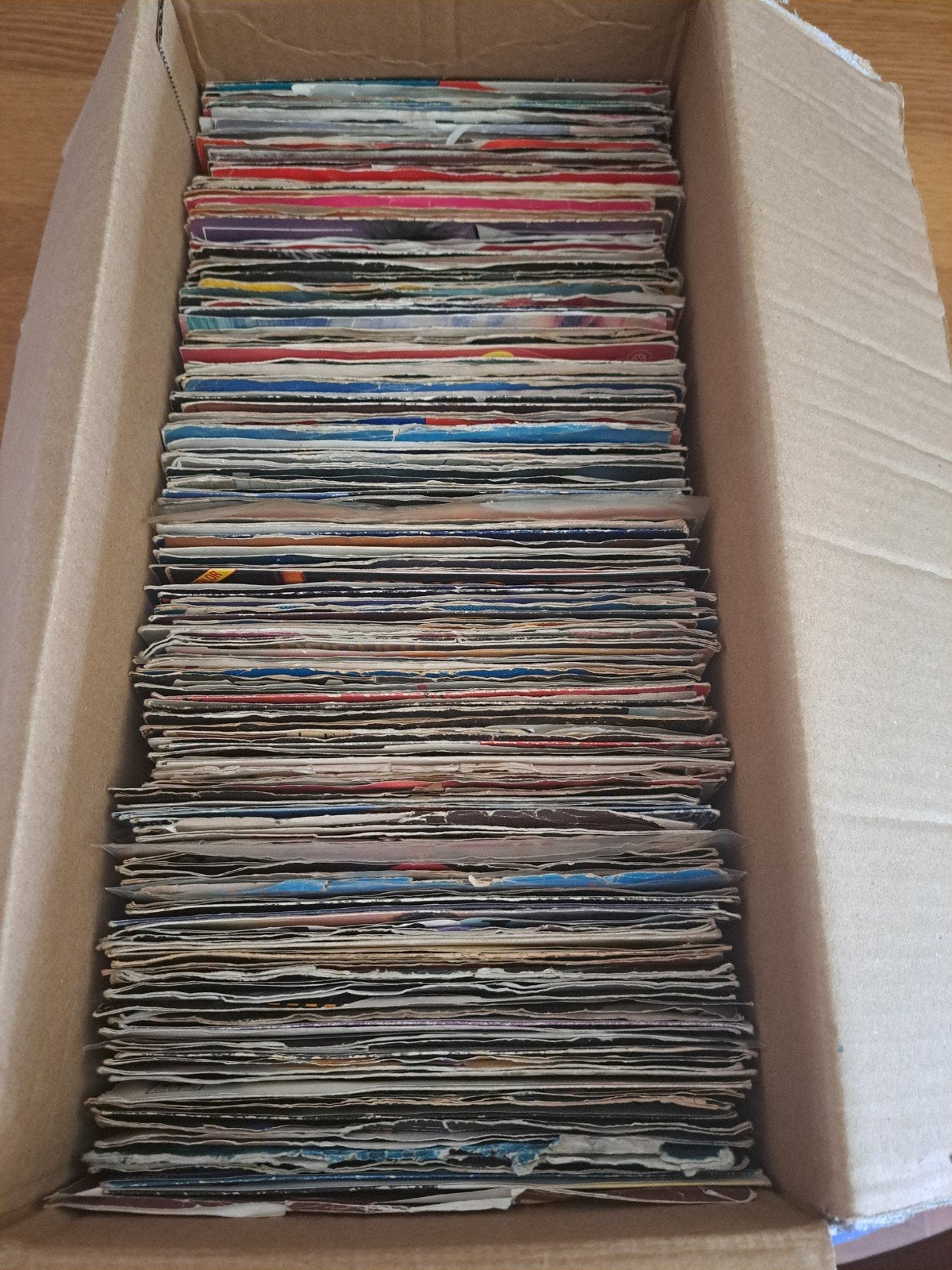 Doos met 190 Vinyl Singles, Cd's en Dvd's, Vinyl Singles, Ophalen of Verzenden, Gebruikt, 7 inch, Single