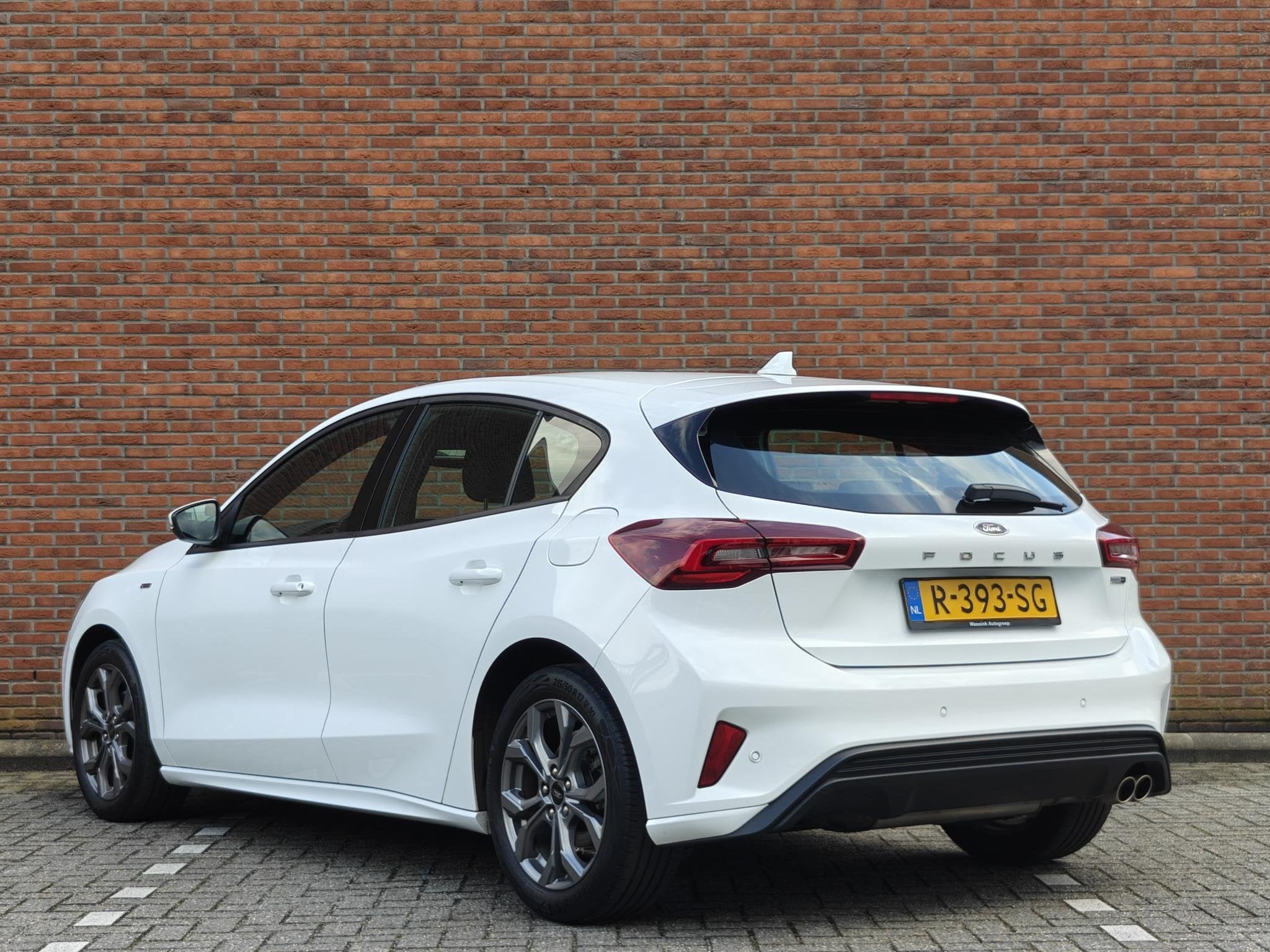 Ford Focus 1.0 EcoBoost Hybrid ST Line | Climate Control | N, Auto's, Gebruikt, Euro 6, 1299 kg, Wit