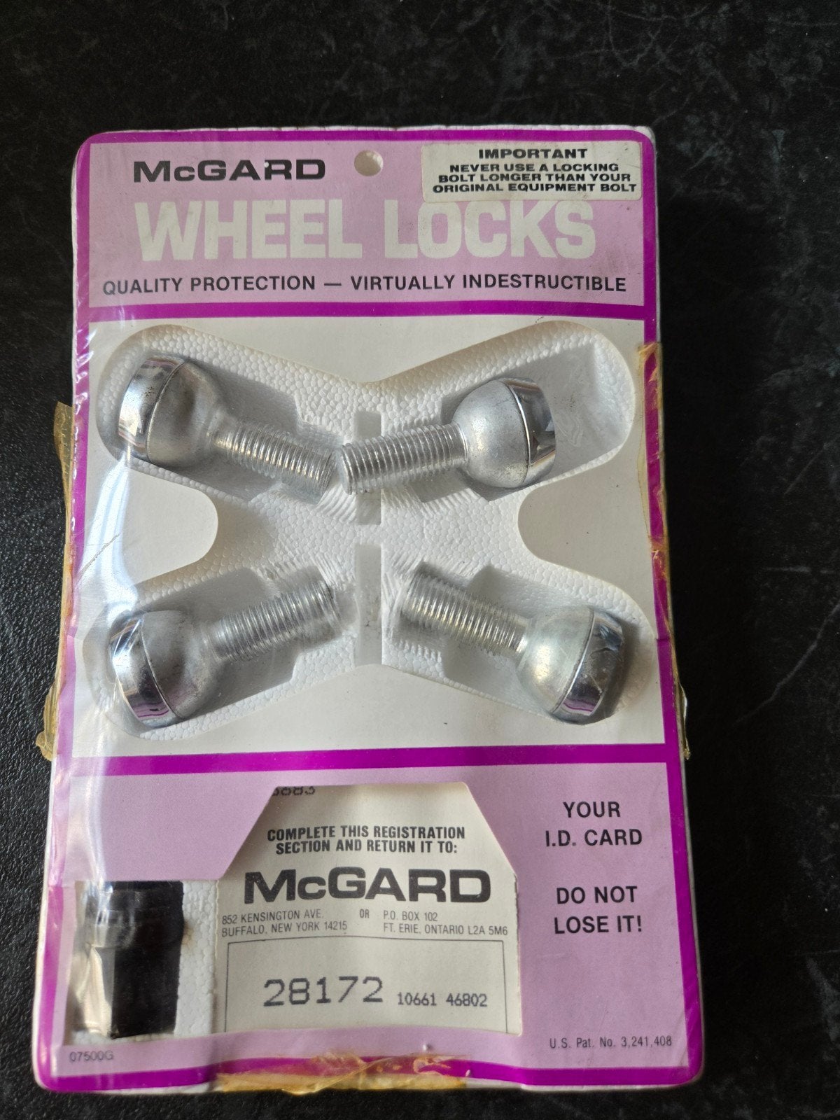 Wielsloten McGard M12x1.5, Ophalen of Verzenden, Nieuw