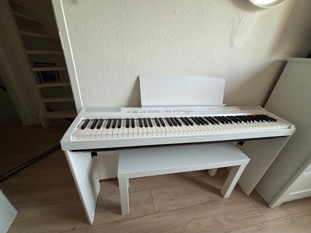 Digital Piano Yamaha P-115, Ophalen, Zo goed als nieuw, Wit, Piano