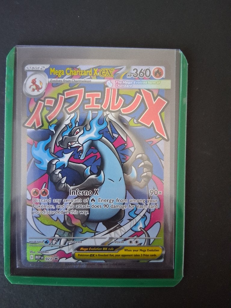 Mega Charizard X EX 23, Ophalen of Verzenden, Nieuw, Losse kaart, Foil