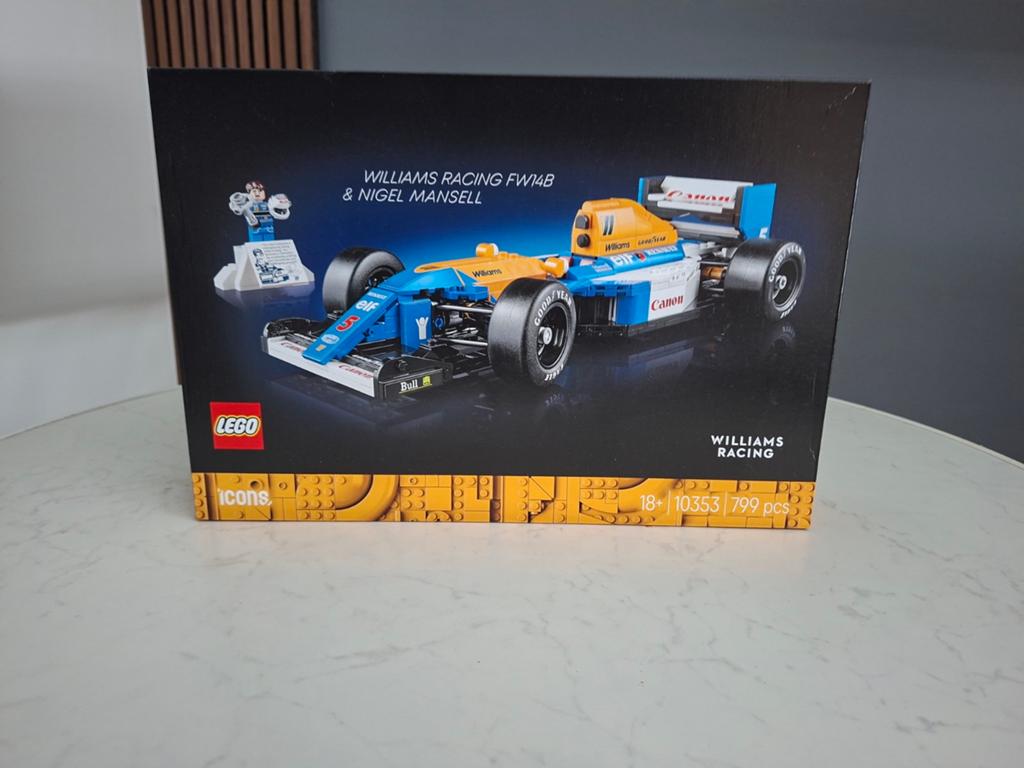 LEGO Icons Williams Racing FW14B & Nigel Mansell (10353), Ophalen of Verzenden, Nieuw