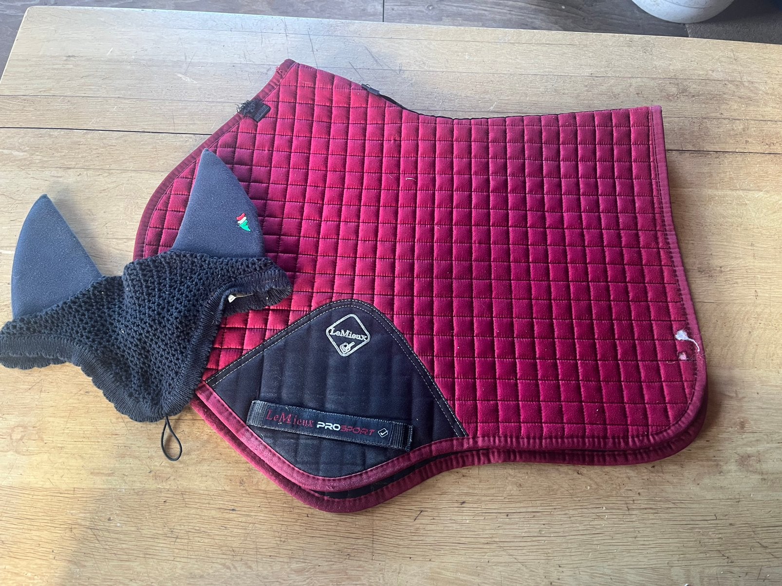 Lemieux springdekje maat full bodeau rood, Full (L), Gebruikt, Rood, Ophalen of Verzenden