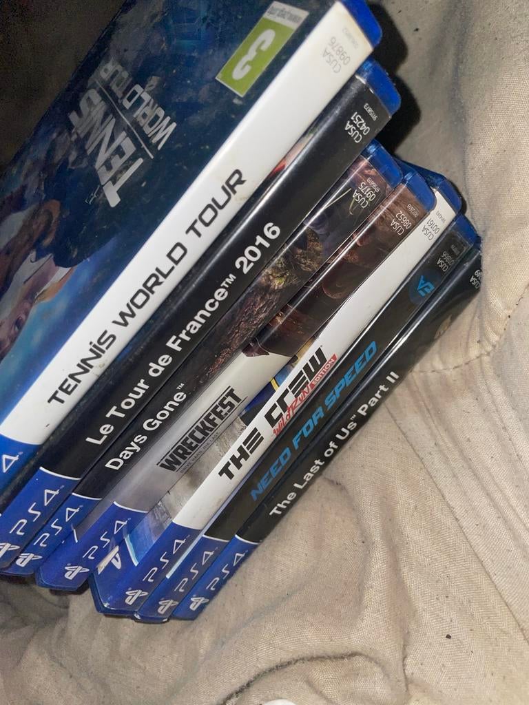 PS4 Games Bundel: Tennis World Tour, Le Tour de France 2016, Ophalen of Verzenden, Zo goed als nieuw