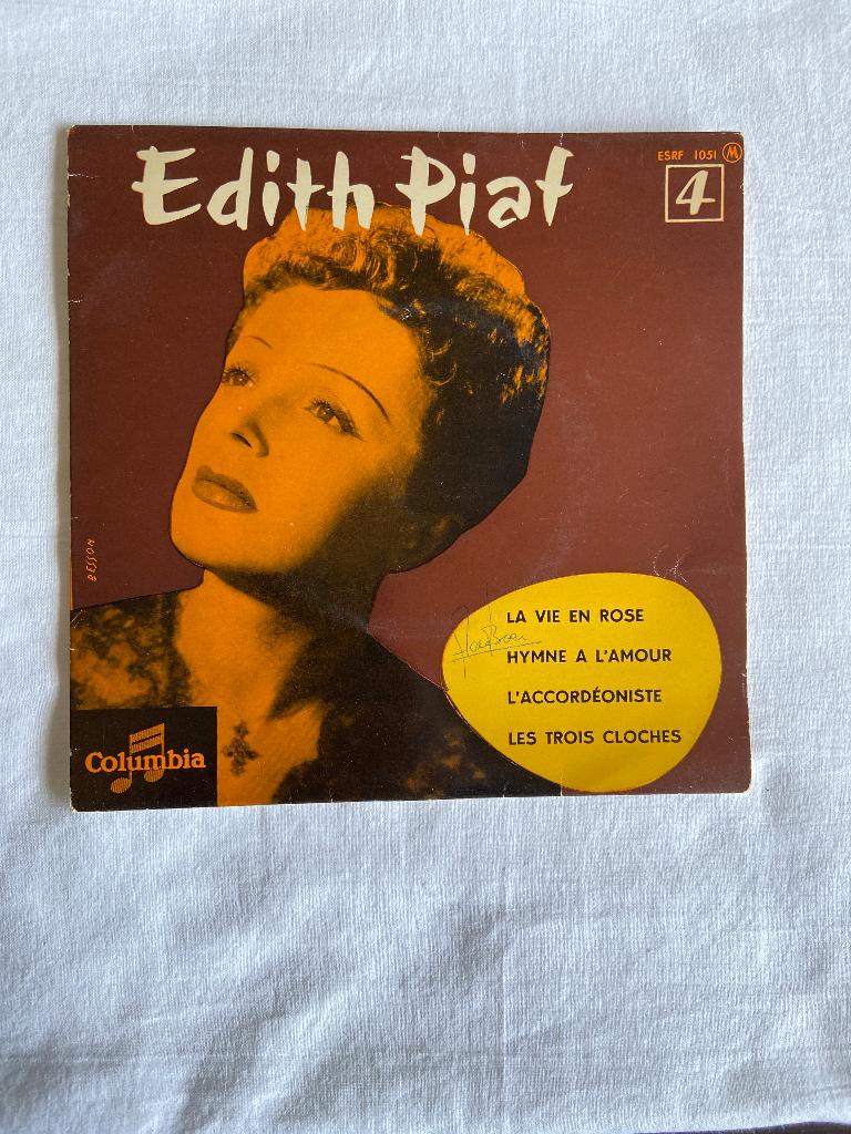 Edith Piaf - la vie en rose, 7 inch, Single, Ophalen of Verzenden, Zo goed als nieuw