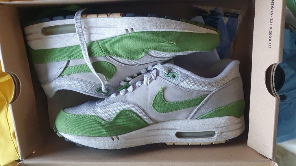 Nike air max 1 chlorophyll og 2005, Ophalen of Verzenden, Gedragen, Overige kleuren