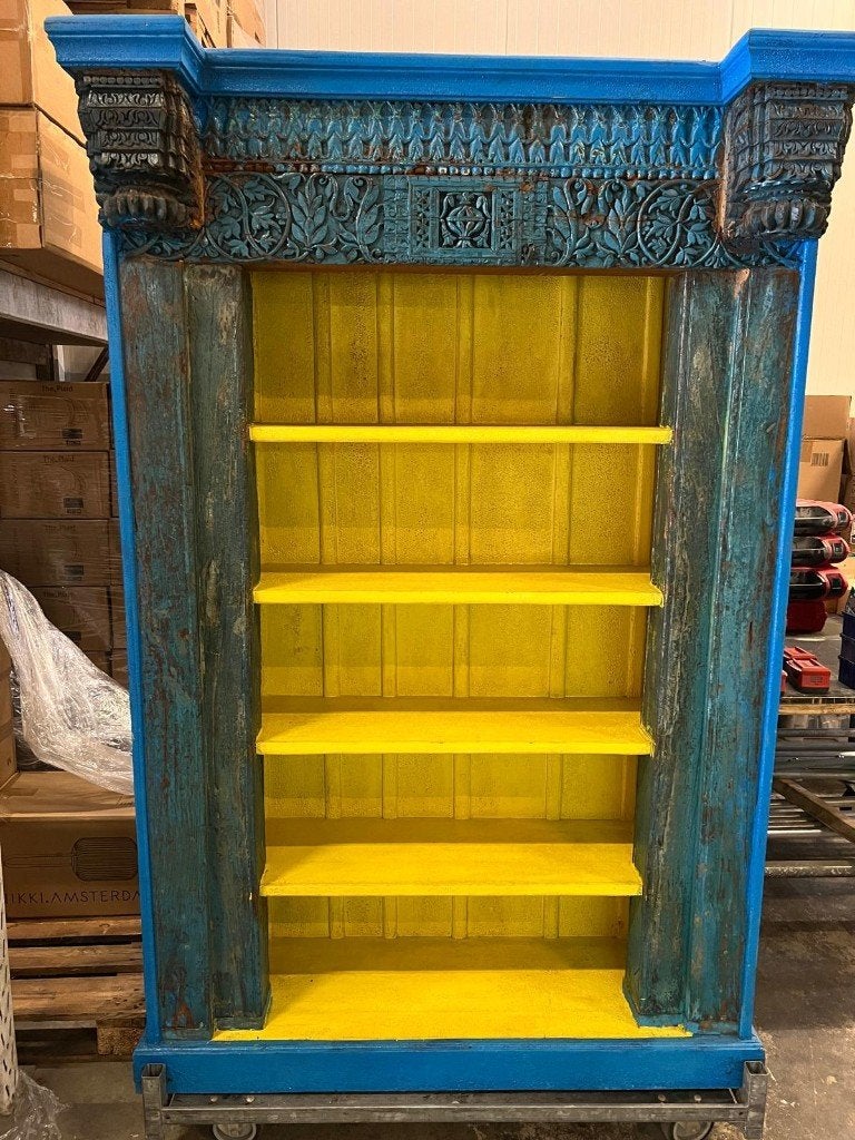 Kare Design Shanti Boekenkast Servieskast, Huis en Inrichting, Kasten | Boekenkasten, Ophalen, Met plank(en), 100 tot 150 cm, 200 cm of meer