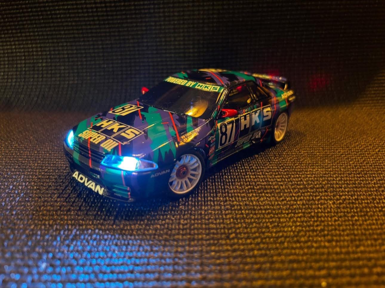 Kyosho MiniZ Mini-Z MR03 volledige hobby Nissan Skyline, Ophalen of Verzenden, Zo goed als nieuw, Auto, Overige merken