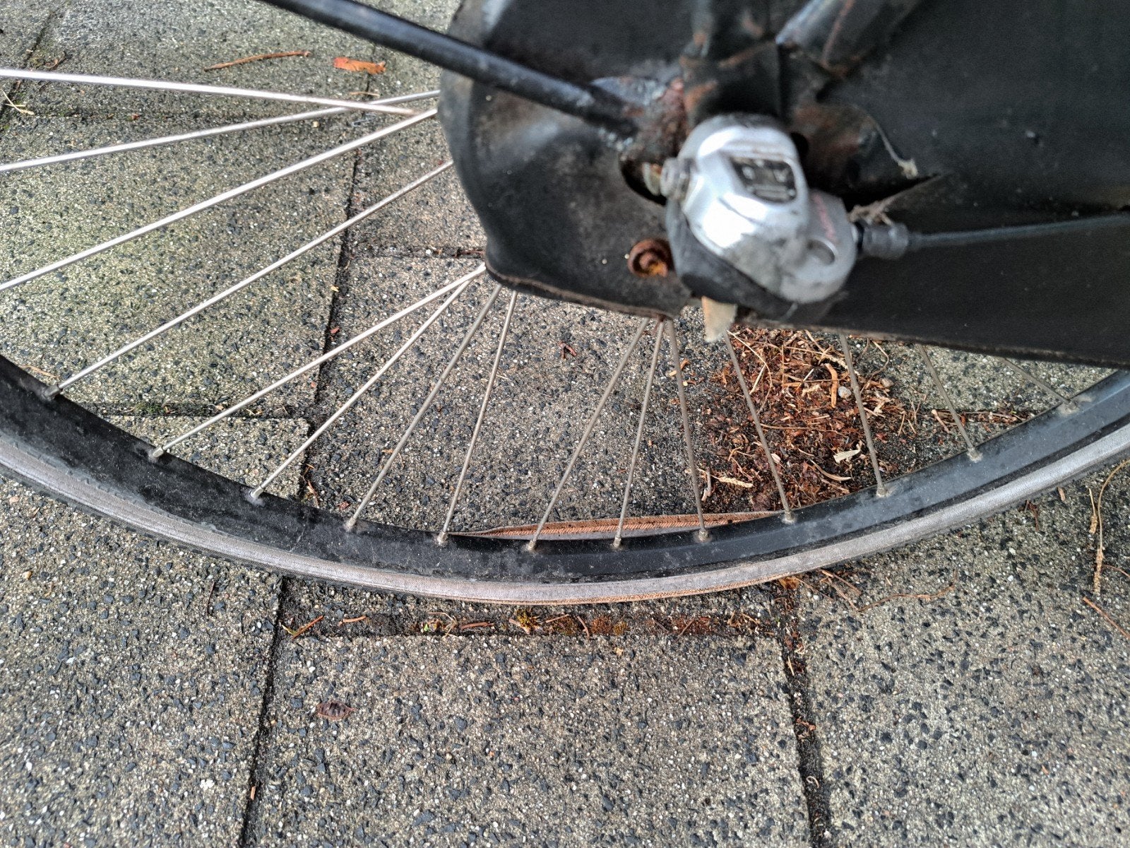 Bsp omafiets 3 versnellingen, Ophalen, Terugtraprem, Versnellingen, BSP