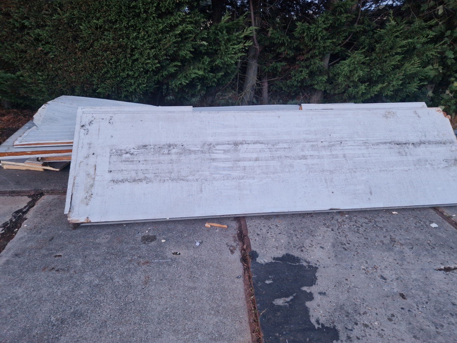 Gebruikte sandwichpanelen, Ophalen, Gebruikt, Overige materialen