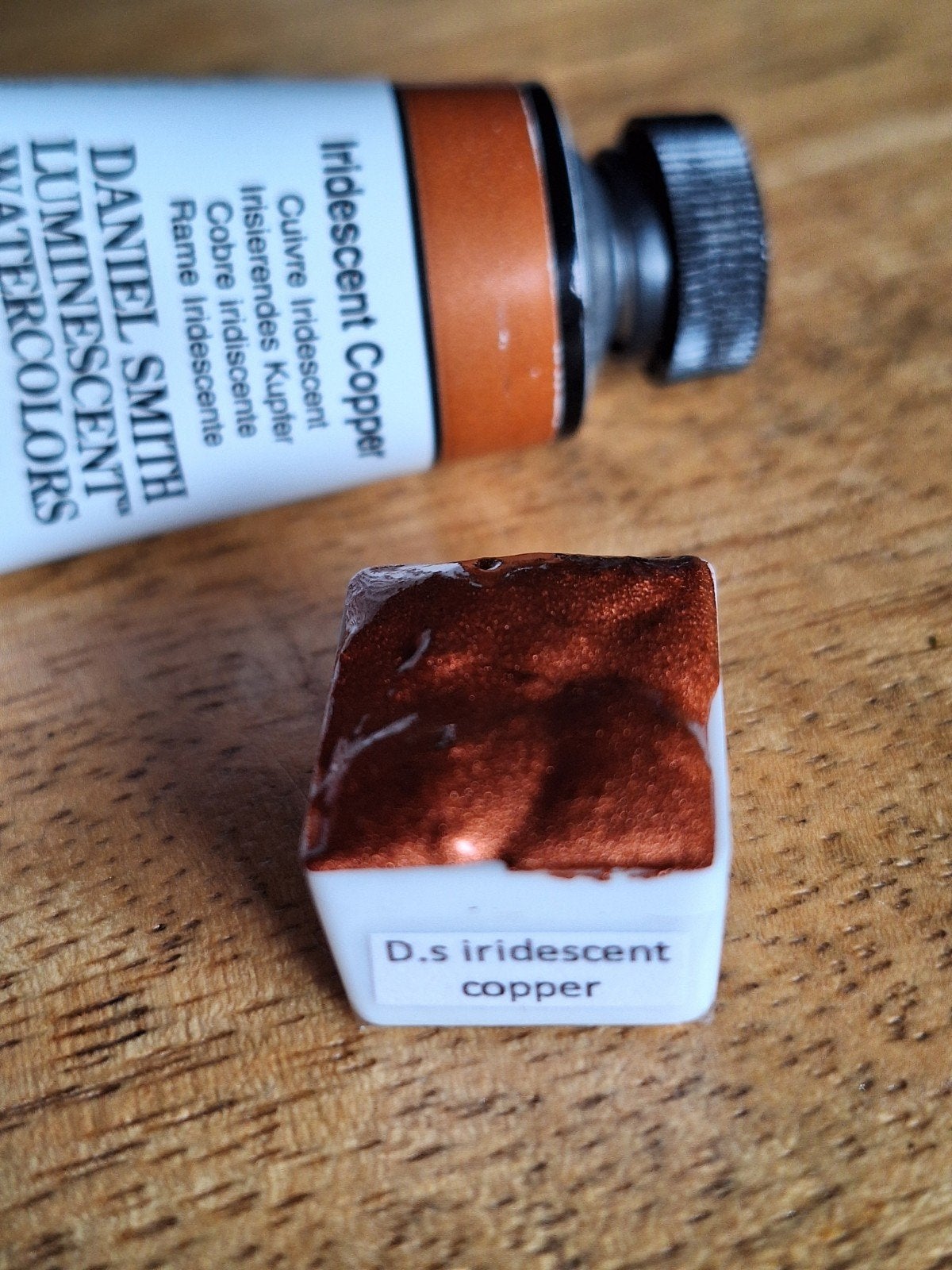 Daniel Smith Iridescent Copper aquarelverf (½ napje), Ophalen of Verzenden, Nieuw, Waterverf