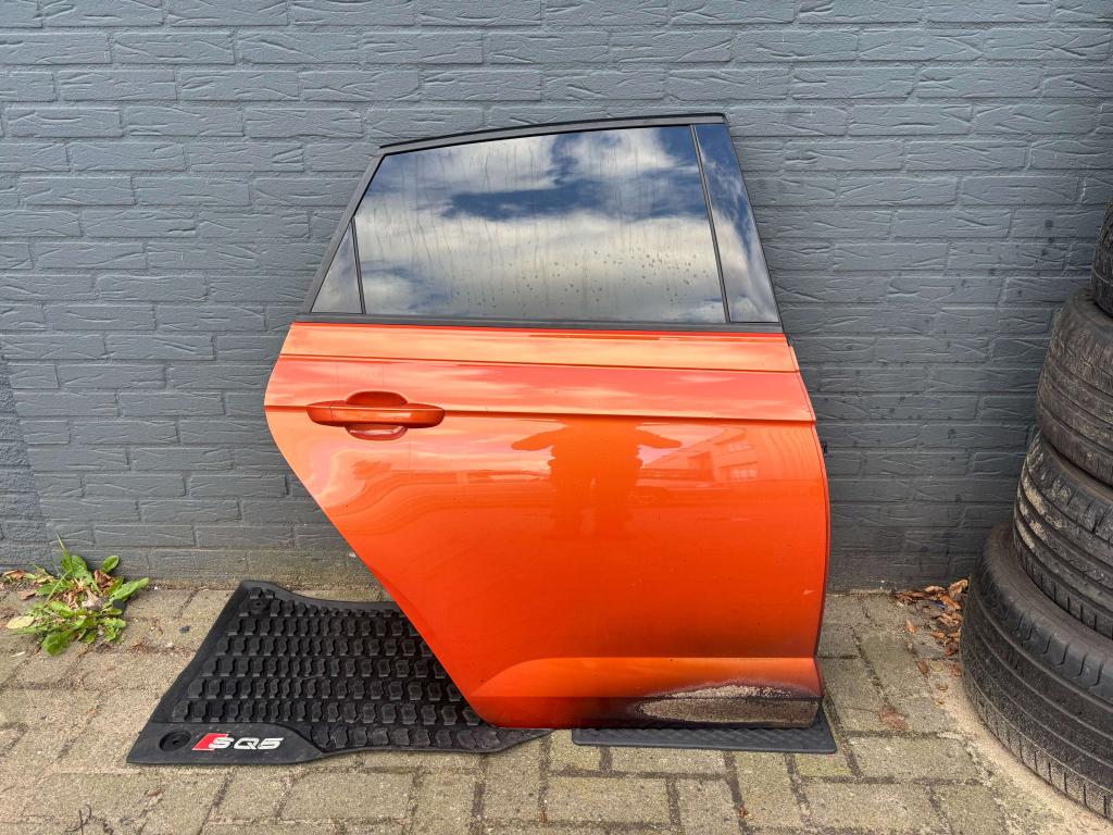 Volkswagen Polo 2G deur portier rechts achter, Auto-onderdelen, Gebruikt, Niet ingevuld, Achter, Niet ingevuld