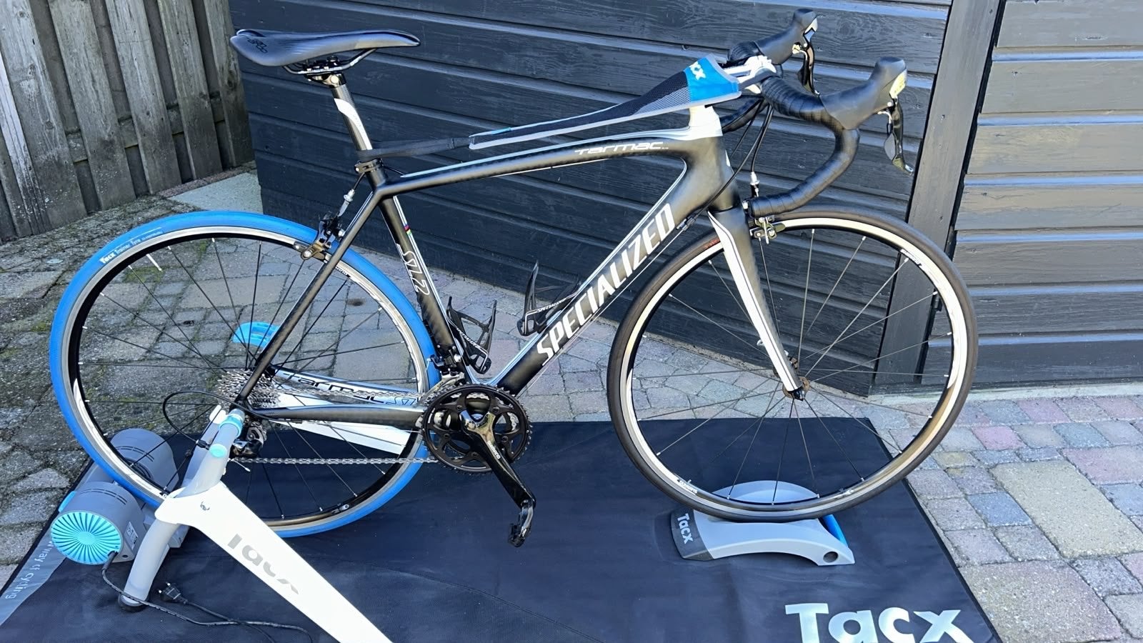 Specialized Tarmac SL2 racefiets met Tacx Vortex trainer, Ophalen, Zo goed als nieuw