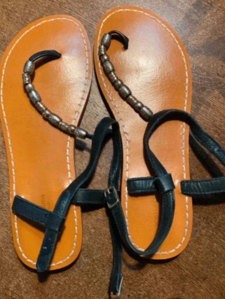 (vakantie) teen/ sandalen nieuw!, Zwart, Nieuw, Scotch & Soda, Sandalen of Muiltjes