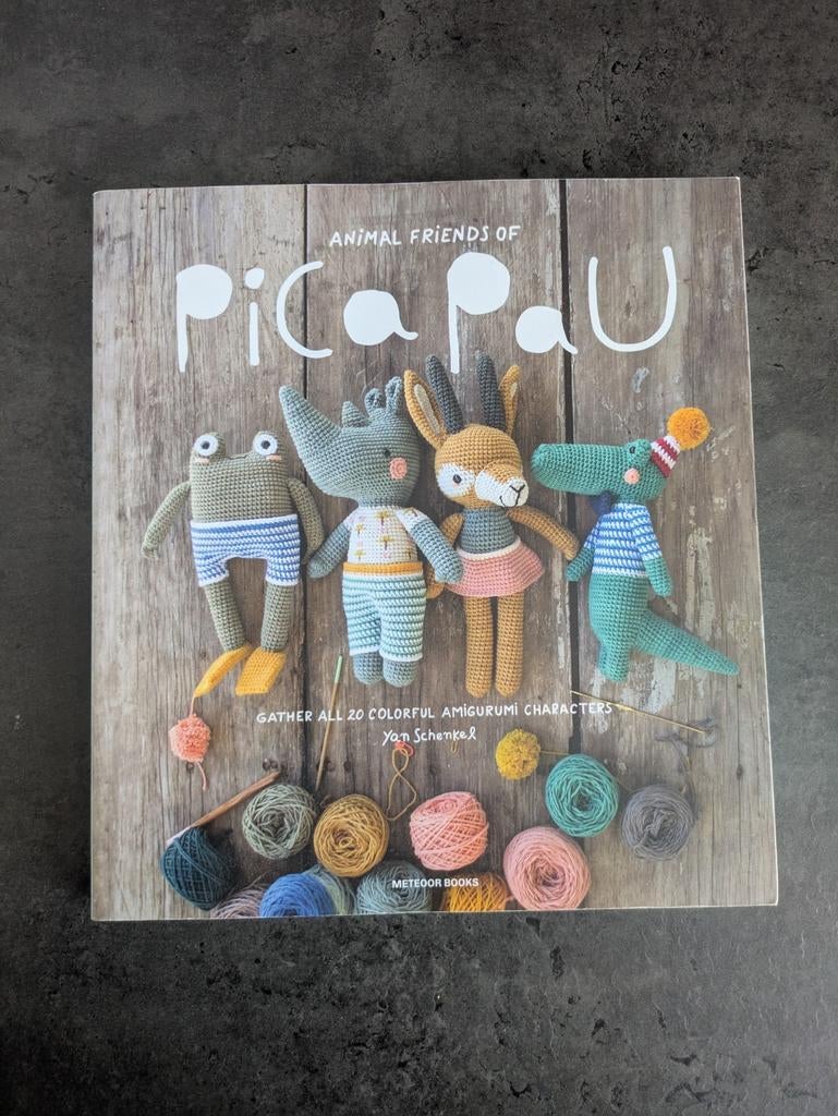 Pica pau animal friends boek haken, Hobby en Vrije tijd, Breien en Haken, Ophalen, Haken, Patroon of Boek
