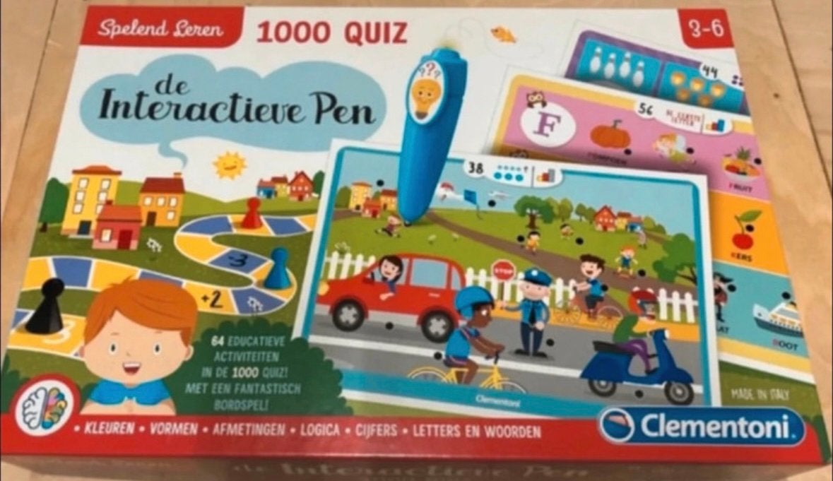 Clementoni interactieve pen, Ophalen of Verzenden, Zo goed als nieuw