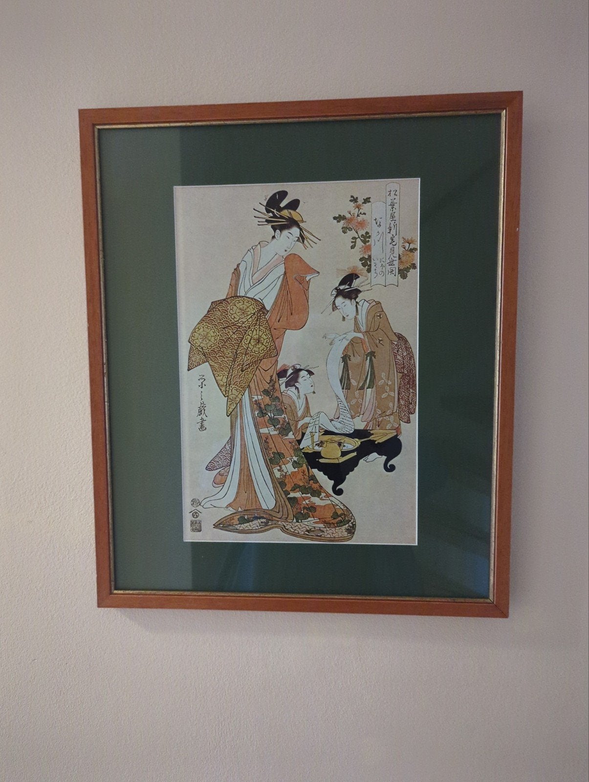 Klassiek Japanse Prent, Ophalen of Verzenden