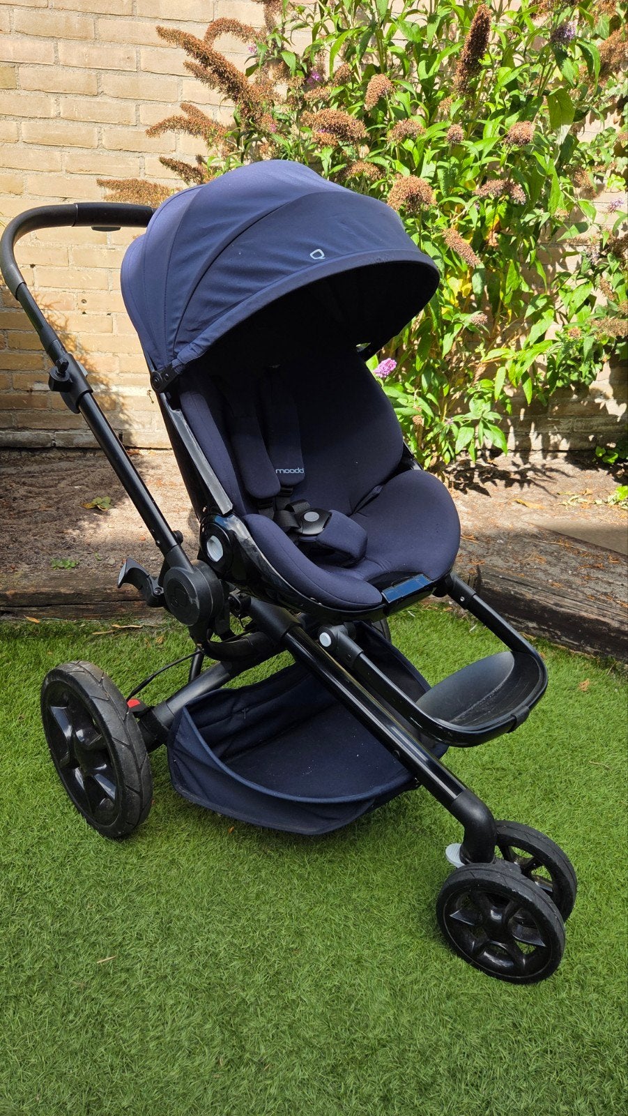 Quinny Moodd kinderwagen - Blauw, Kinderen en Baby's, Kinderwagens en Combinaties, Ophalen, Gebruikt, Quinny