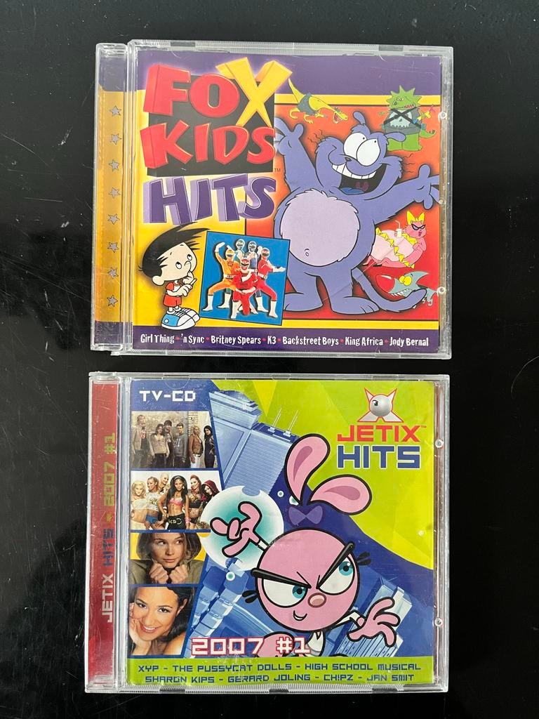 Fox Kids & Jetix Hits CD's - nostalgische kinderhits, Gebruikt, Boxset, Ophalen of Verzenden, 3 tot 5 jaar
