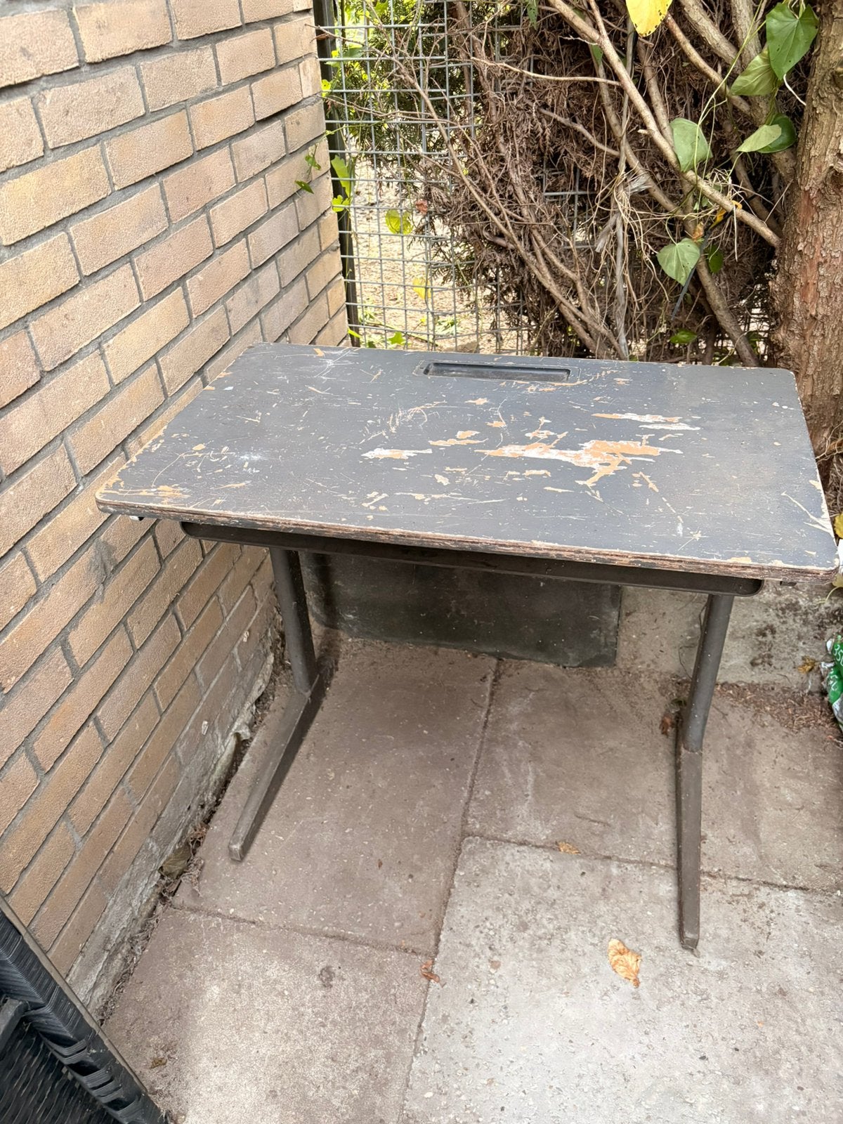 Oud schooltafeltje, Ophalen, Gebruikt, Stoel(en)