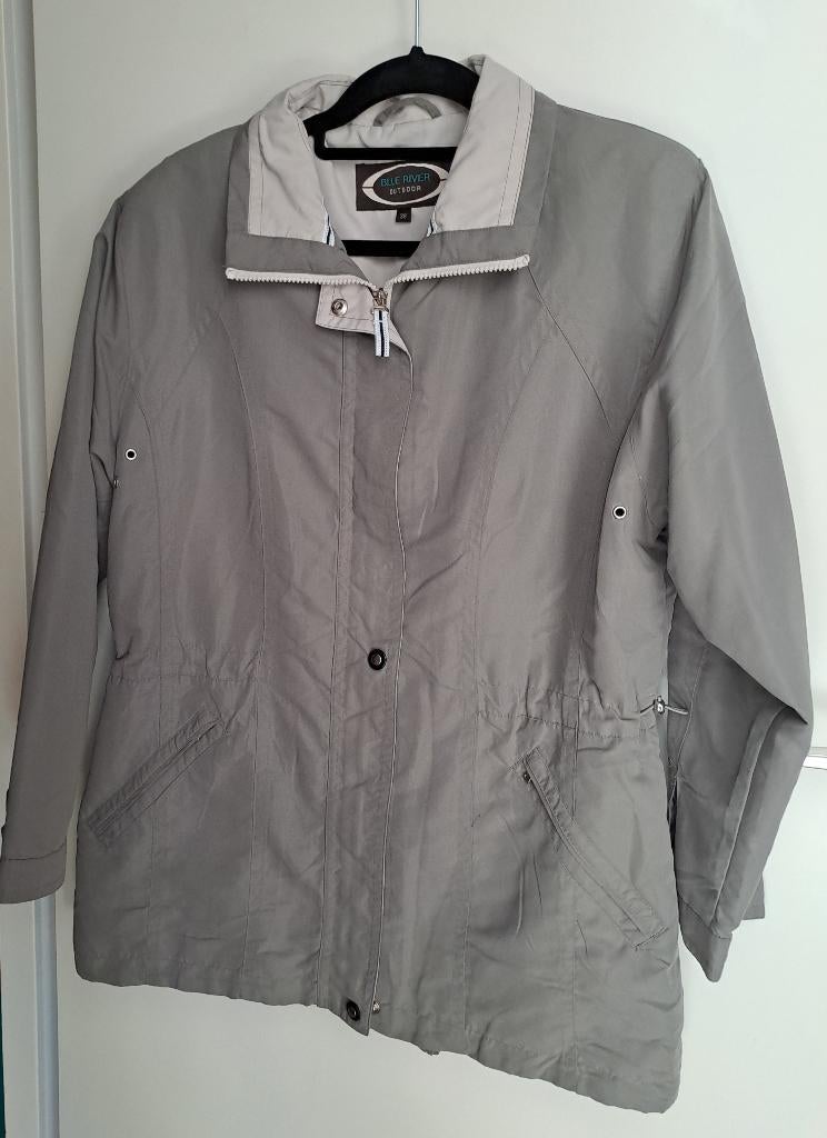 Dames Zomer Jas, Ophalen of Verzenden, Zo goed als nieuw, Maat 42/44 (L), Groen
