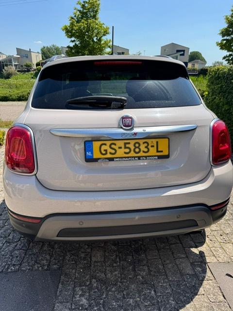 Fiat 500X 1.4T Multiair 16V 140 2015 Grijs, Voorwielaandrijving, Stof, 4 cilinders, Multifunctioneel stuurwiel