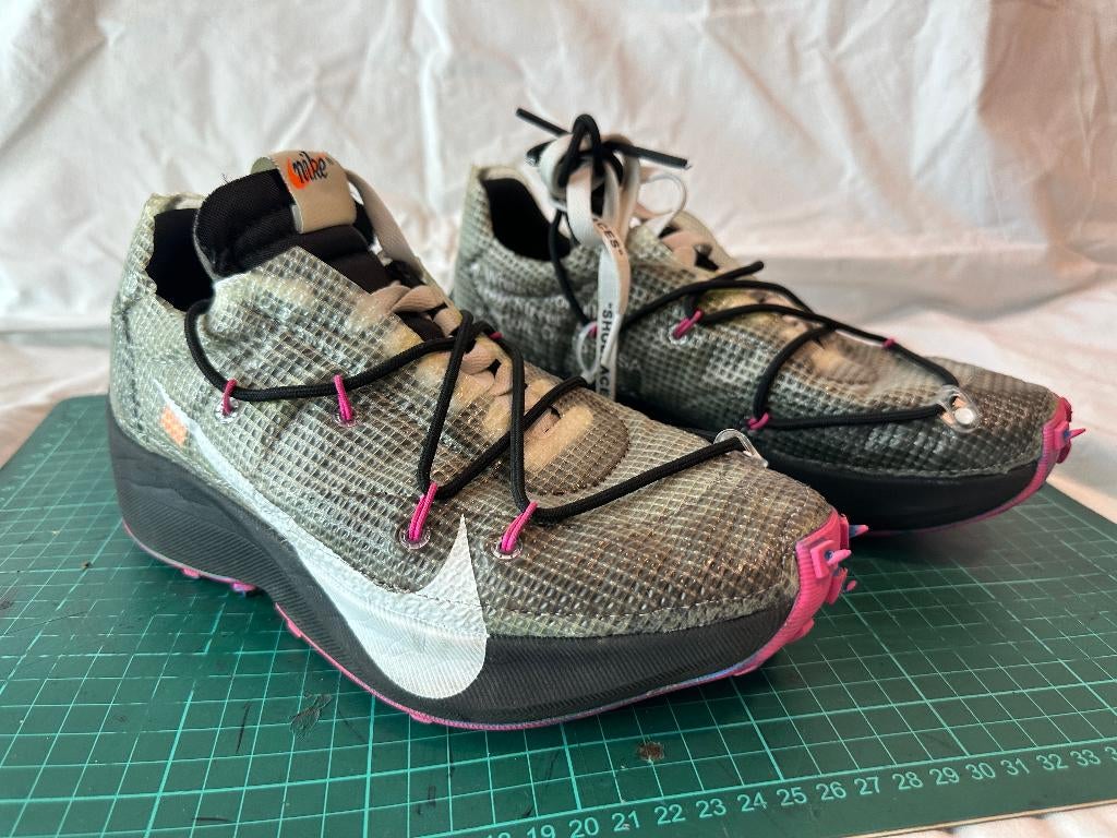 Nike Vapor Street Off White Black White Fuchsia 38,5, Overige kleuren, Nike, Ophalen of Verzenden, Sneakers of Gympen