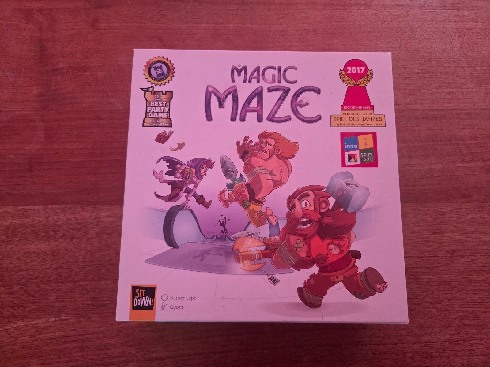 Magic maze bordspel NL, Vijf spelers of meer, Ophalen of Verzenden, Zo goed als nieuw, Sit Down!