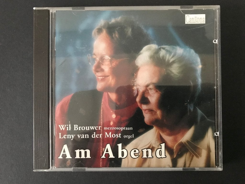 CD Wil Brouwer Lenny van der Most Am Abend, Verzenden, Classicisme, Zo goed als nieuw, Kamermuziek