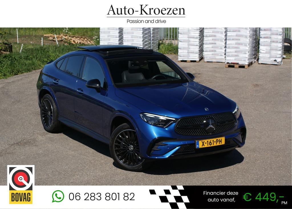 Mercedes-Benz GLC-klasse Coupé 400e 4MATIC AMG Line | Pano, Automaat, 4 cilinders, Blauw, 2260 kg