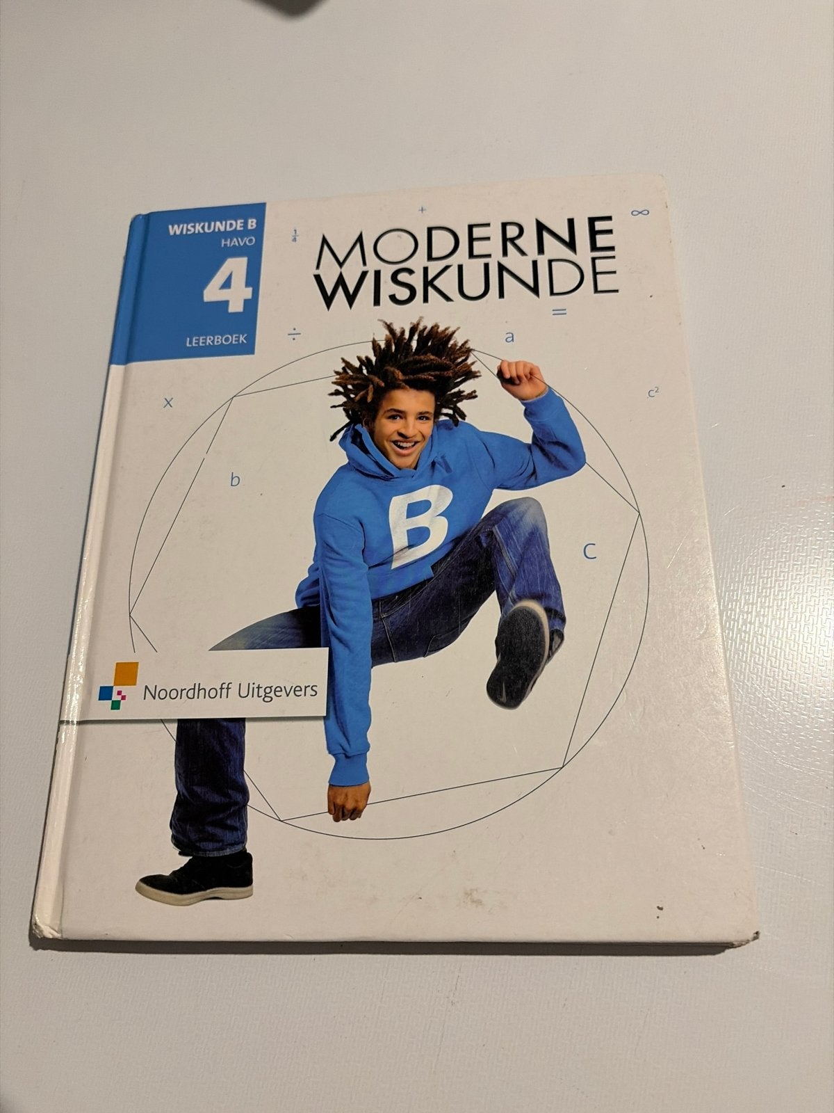 Moderne Wiskunde B HAVO 4 Leerboek - Noordhoff Uitgevers, Boeken, Ophalen of Verzenden, Beta, Zo goed als nieuw, HBO