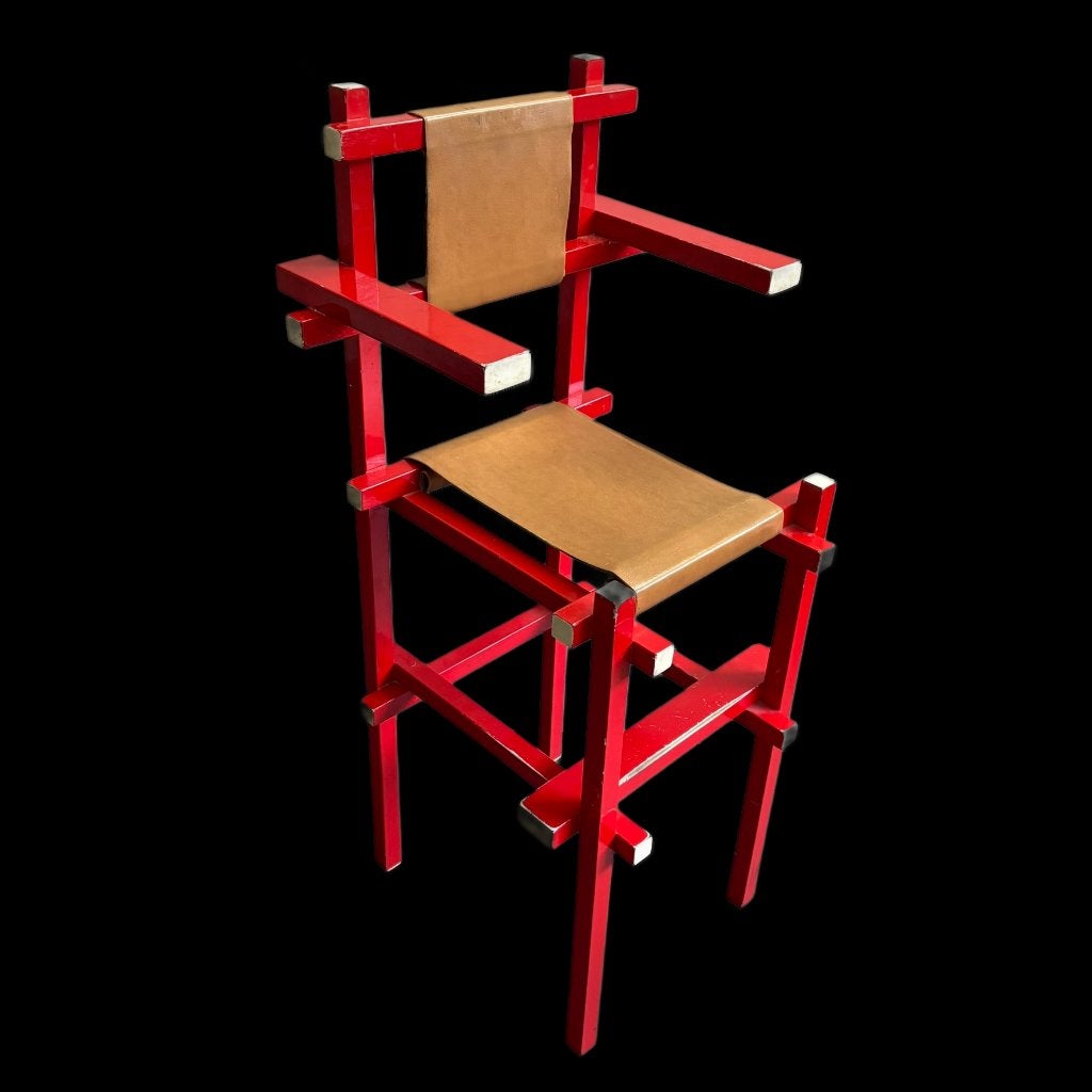 Gerrit Rietveld kinderstoel, Gebruikt, Aanschuifbaar, ., Overige typen
