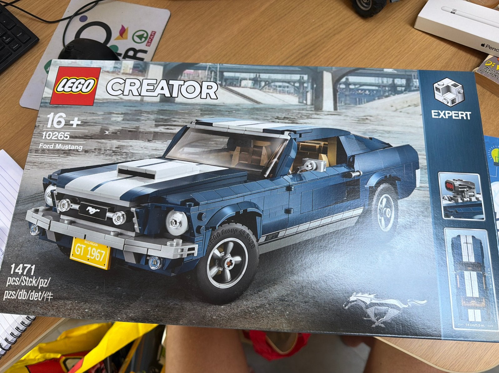 LEGO Creator Expert 10265 Ford Mustang GT 1967 Nieuw, Ophalen of Verzenden, Nieuw