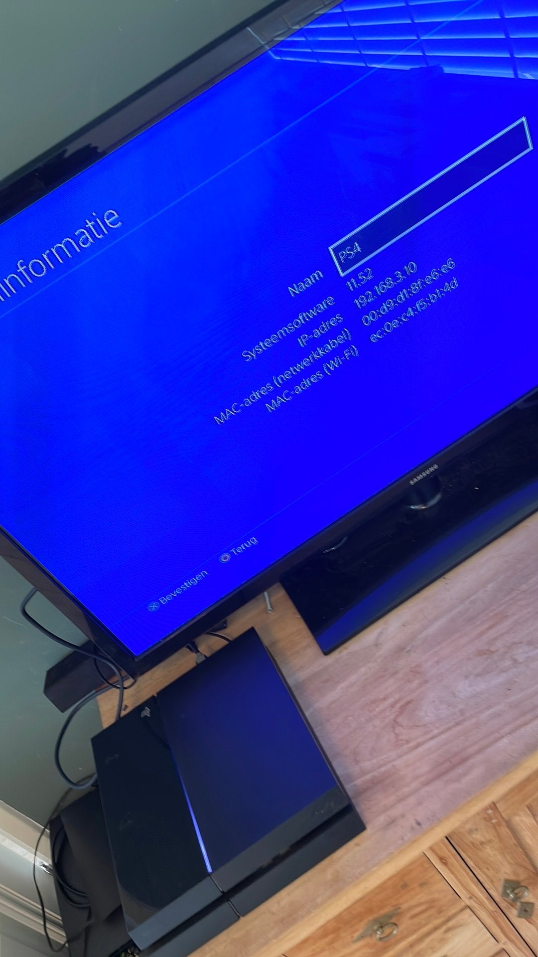 Playstation 4 cuh-1116a 500gb fw 11.52, Ophalen of Verzenden, Zo goed als nieuw, Met 1 controller, Original