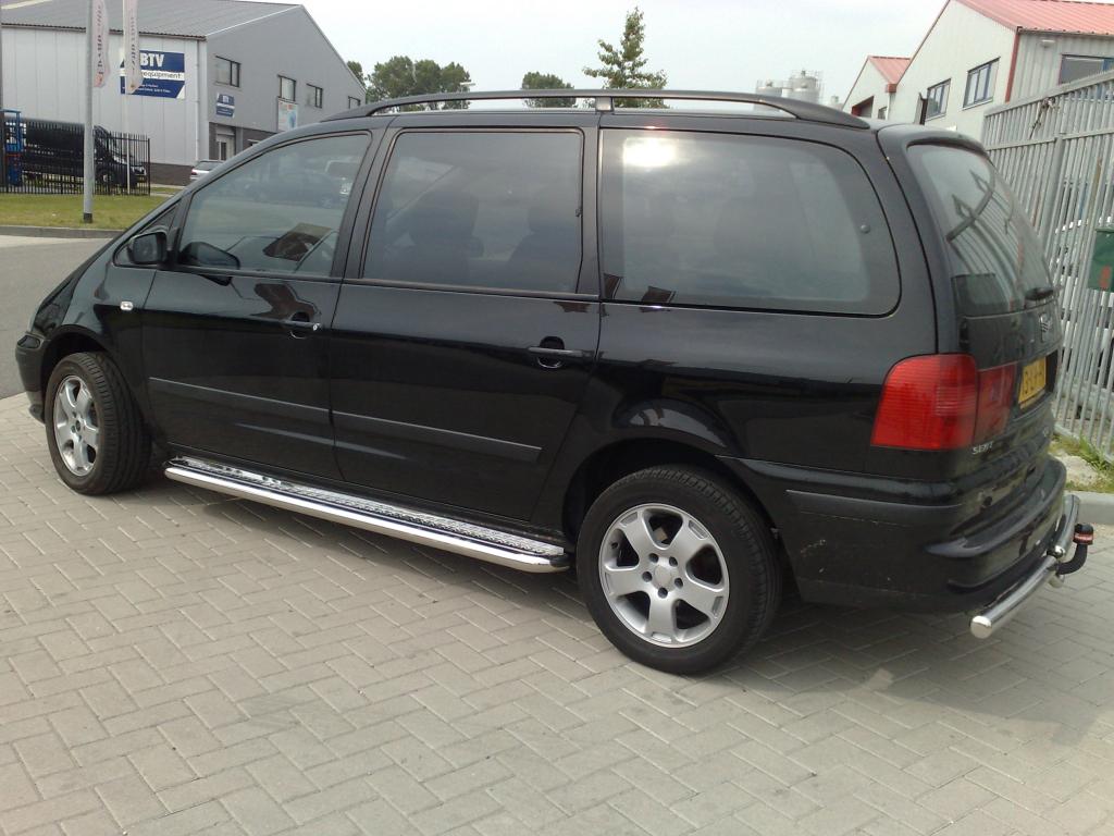 VW Sharan Sidebars buis 60 mm met RVS treeplank, Niet ingevuld, Niet ingevuld, Niet ingevuld