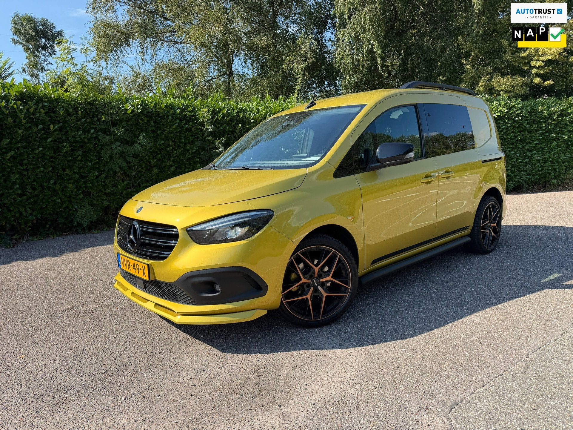 Mercedes-Benz Citan 113 L1 Pro | Leer | Automaat, Auto's, Bestelauto's, 15 km/l, Gebruikt, Bedrijf, 1332 cc