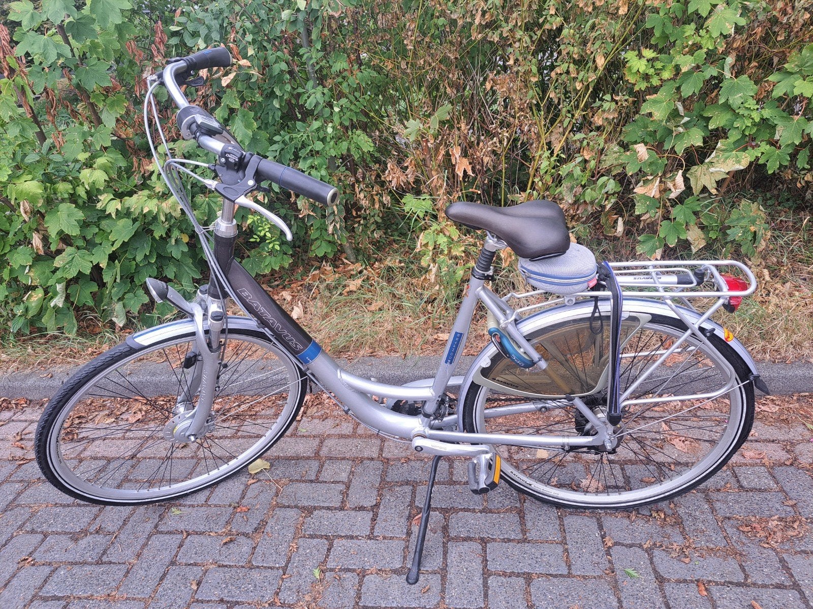 Damesfiets, Batavus Compass, framemaat 53, 21 versnellingen, Fietsen en Brommers, Ophalen, Versnellingen, Batavus, 53 tot 56 cm