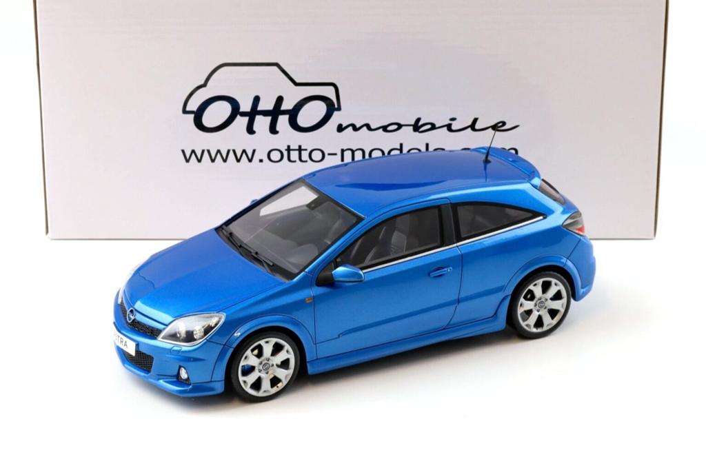 Ottomobile Opel Astra H GTC OPC ardenblau 1/18, Hobby en Vrije tijd, Ophalen of Verzenden, Nieuw, OttOMobile