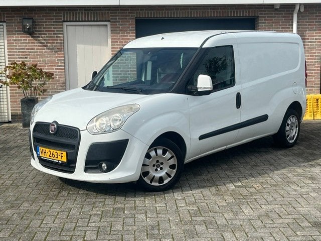 Fiat Doblò Cargo 1.6 MultiJet SX Maxi, Auto's, Euro 5, Stof, Gebruikt, Wit