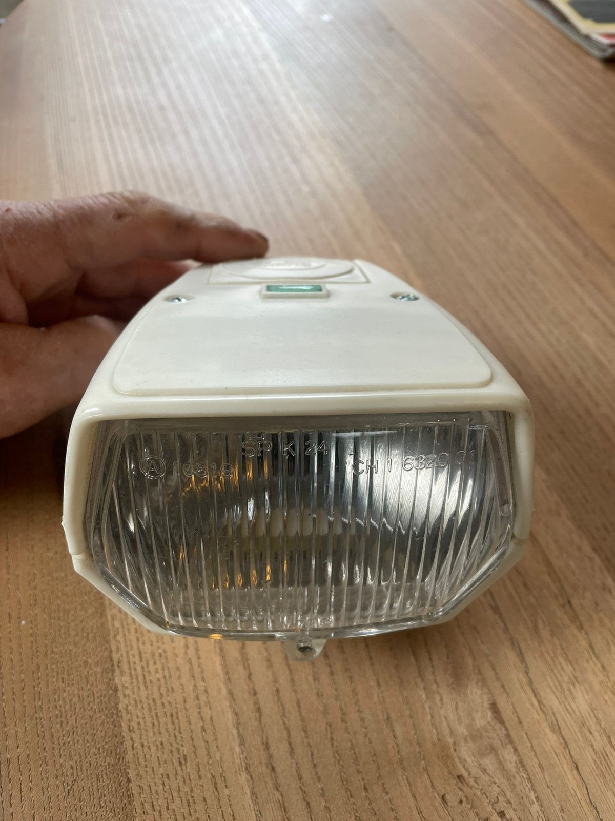 Originele Puch maxi koplamp, Ophalen of Verzenden, Zo goed als nieuw, Koplamp