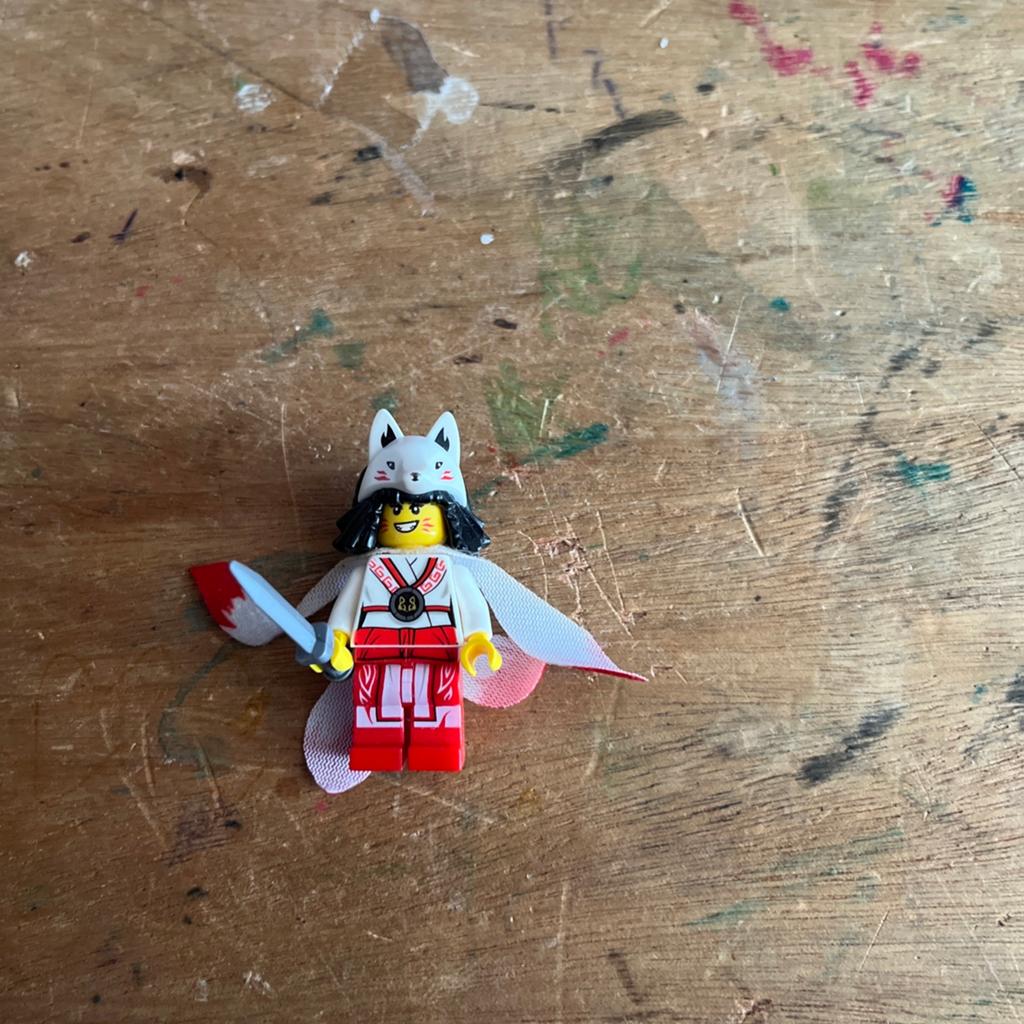 Akita lego ninjago, Lego, Ophalen of Verzenden, Zo goed als nieuw, Minifiguur